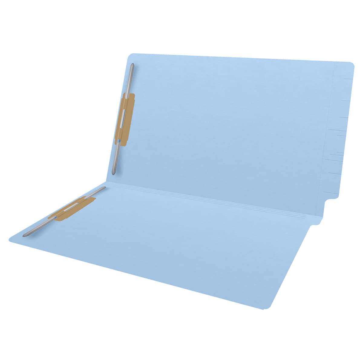 14 pt Color Folders, Full Cut 2-Ply End Tab, Legal Size, Fastener Pos #1 & #3 (Box of 50)