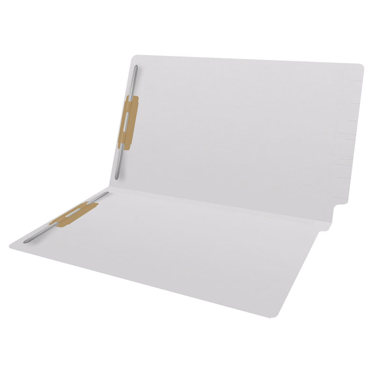 14 pt Color Folders, Full Cut 2-Ply End Tab, Legal Size, Fastener Pos #1 & #3 (Box of 50)