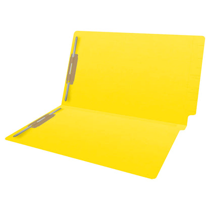 14 pt Color Folders, Full Cut 2-Ply End Tab, Legal Size, Fastener Pos #1 & #3 (Box of 50)
