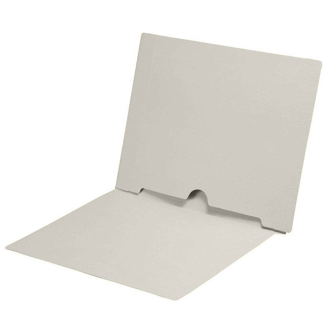 11 pt Color Folders, Letter Size End Tab Folder with Full Pocket on Inside Back Open Towards Spine (Box of 50)