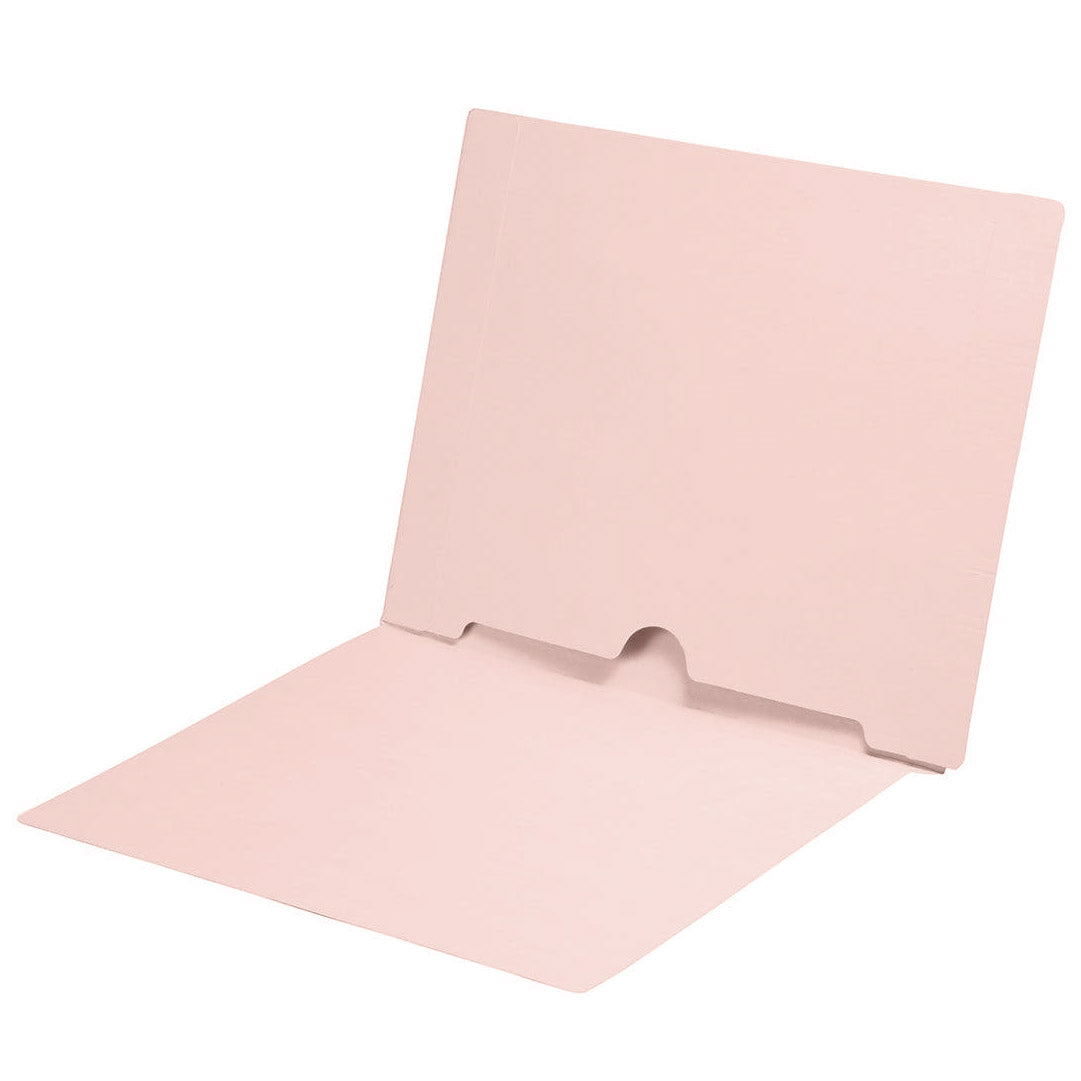 11 pt Color Folders, Letter Size End Tab Folder with Full Pocket on Inside Back Open Towards Spine (Box of 50)