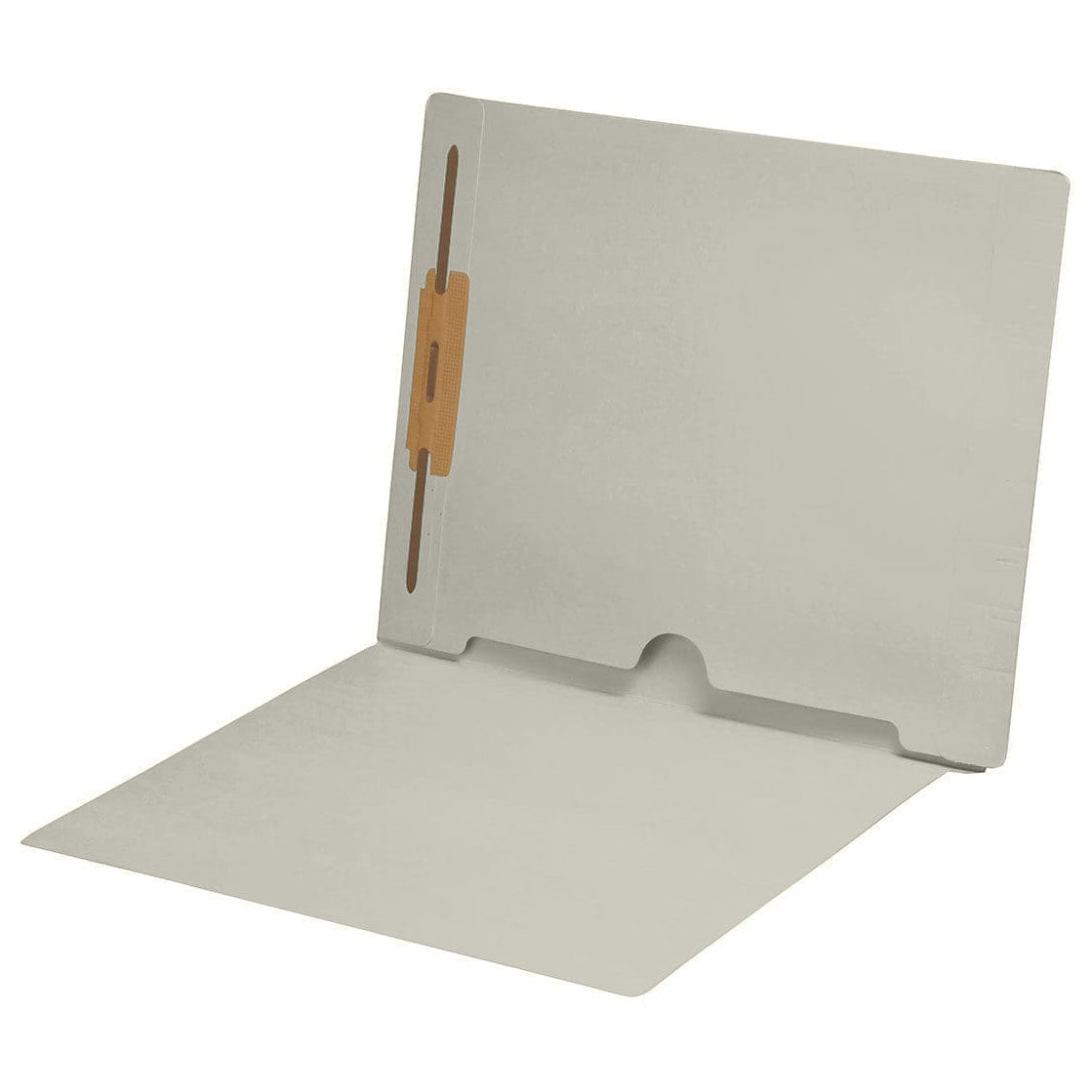 11 pt Color Folders,Letter Size End Tab Folder with Full Pocket on Inside Back Open Towards Spine, Fastener Pos #1 (Box of 50)