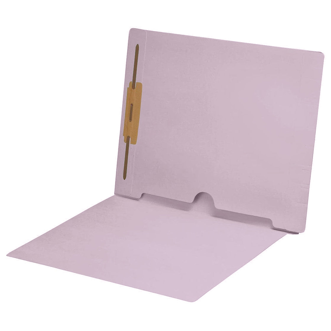 11 pt Color Folders,Letter Size End Tab Folder with Full Pocket on Inside Back Open Towards Spine, Fastener Pos #1 (Box of 50)