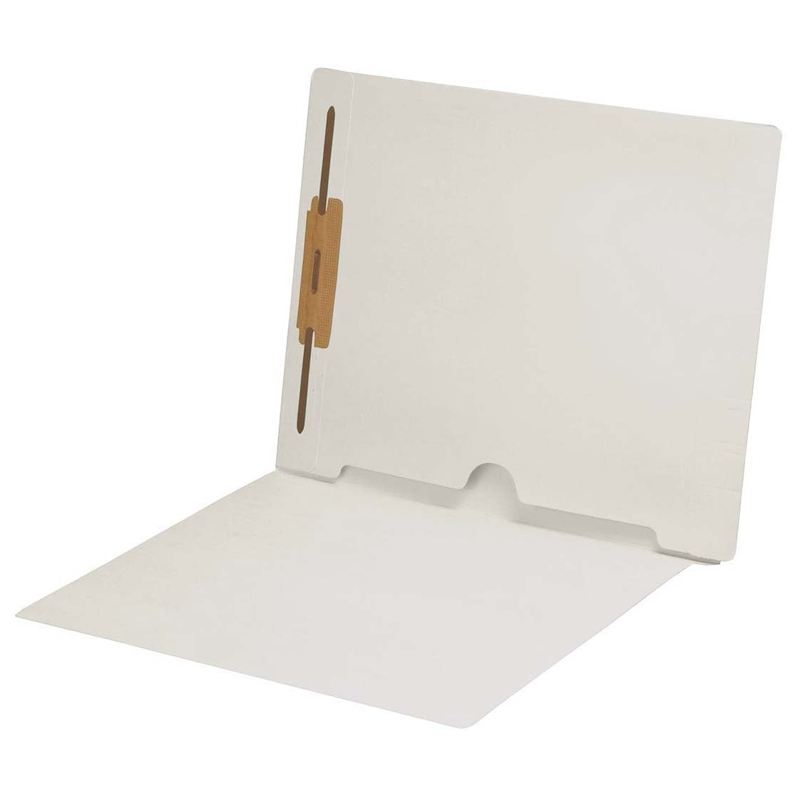 11 pt Color Folders,Letter Size End Tab Folder with Full Pocket on Inside Back Open Towards Spine, Fastener Pos #1 (Box of 50)