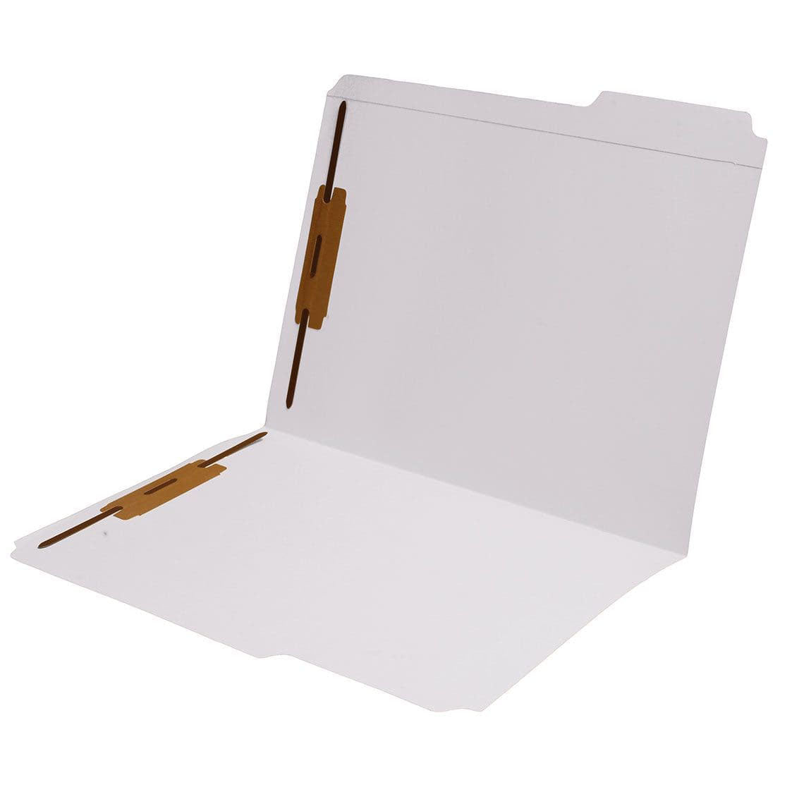 11 PT Color Folders, 1/3 Cut Assorted Reinforced Top Tab, Letter Size, Fastener Pos #1 and #3 (Box of 50)