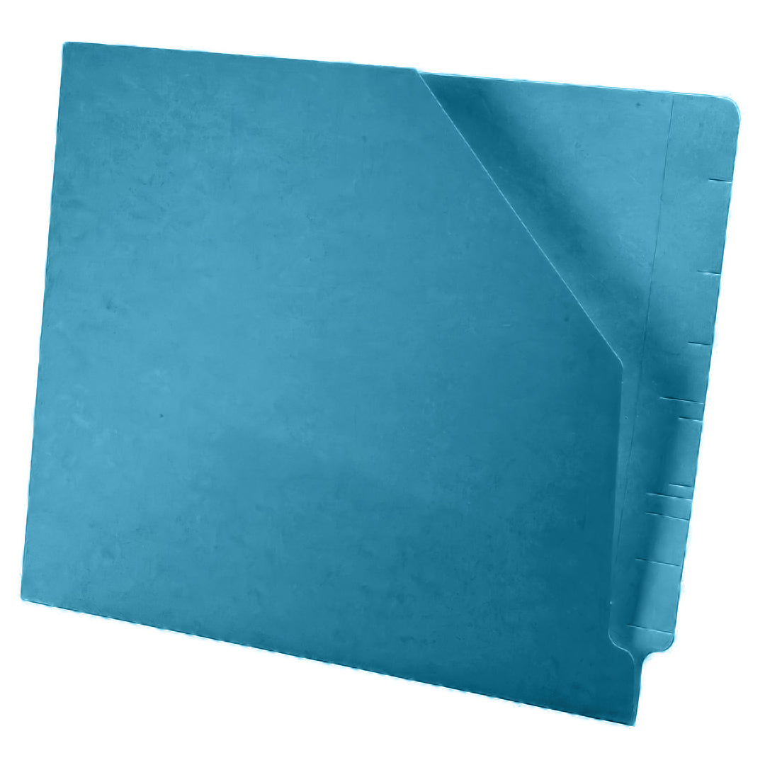 11 pt Color Pocket, Full Cut End Tab, Letter Size, Slant Cut Front (Box of 100)
