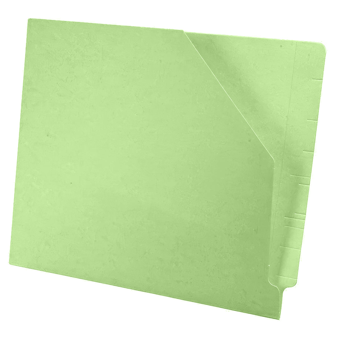 11 pt Color Pocket, Full Cut End Tab, Letter Size, Slant Cut Front (Box of 100)