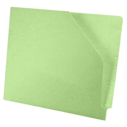11 pt Color Pocket, Full Cut End Tab, Letter Size, Slant Cut Front (Box of 100)