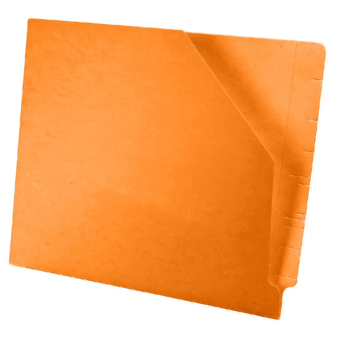 11 pt Color Pocket, Full Cut End Tab, Letter Size, Slant Cut Front (Box of 100)