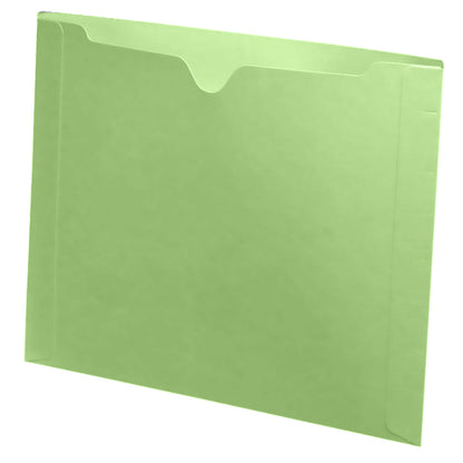 11 pt Color End Tab Pocket, Letter Size (Box of 50)