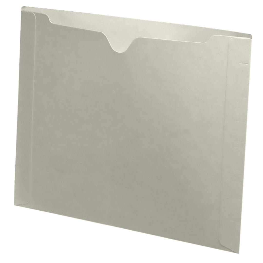 11 pt Color End Tab Pocket, Letter Size (Box of 50)
