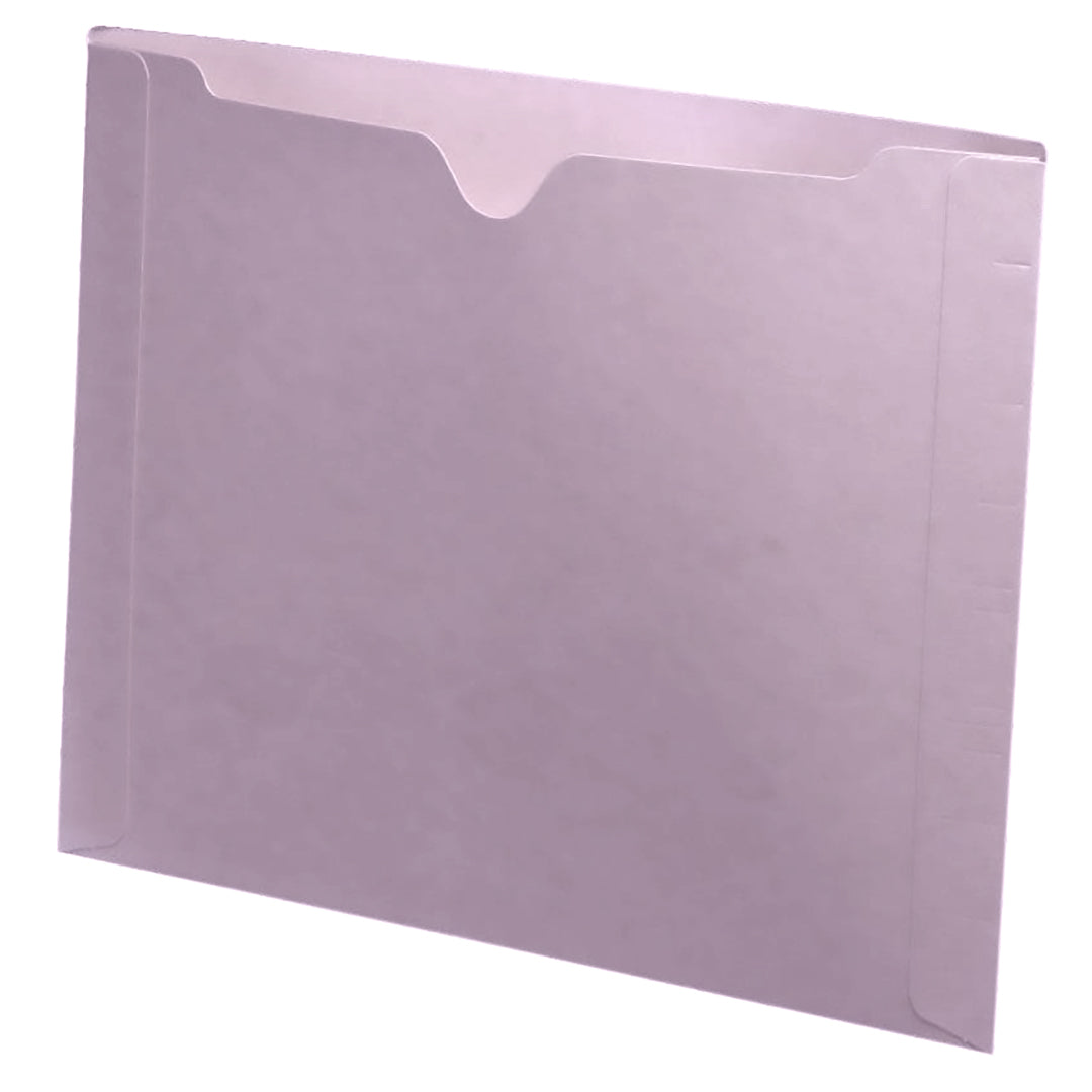 11 pt Color End Tab Pocket, Letter Size (Box of 50)
