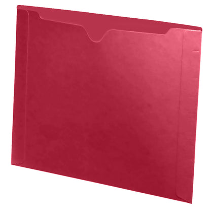 11 pt Color End Tab Pocket, Letter Size (Box of 50)