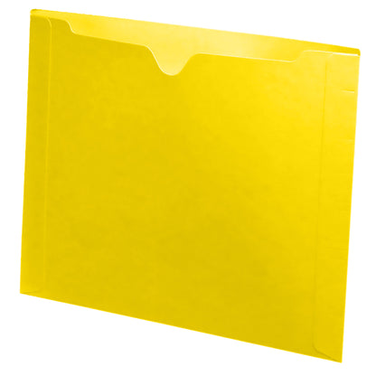 11 pt Color End Tab Pocket, Letter Size (Box of 50)