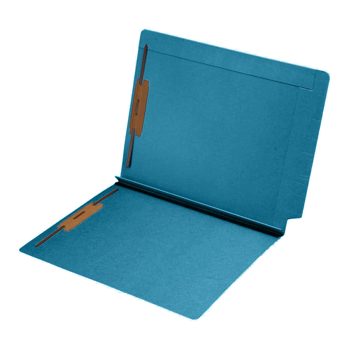 14 pt Color Folders, Reinforced Top and End Tab, Letter Size, Fastener Pos #1 & #3, 1-1/2" Expansion (Box of 50)