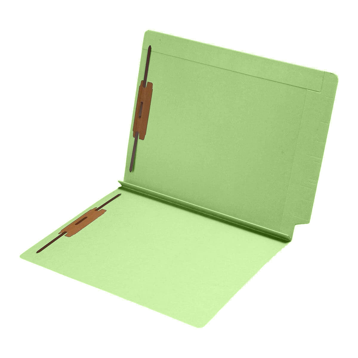 14 pt Color Folders, Reinforced Top and End Tab, Letter Size, Fastener Pos #1 & #3, 1-1/2" Expansion (Box of 50)