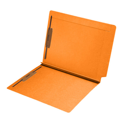 14 pt Color Folders, Reinforced Top and End Tab, Letter Size, Fastener Pos #1 & #3, 1-1/2" Expansion (Box of 50)
