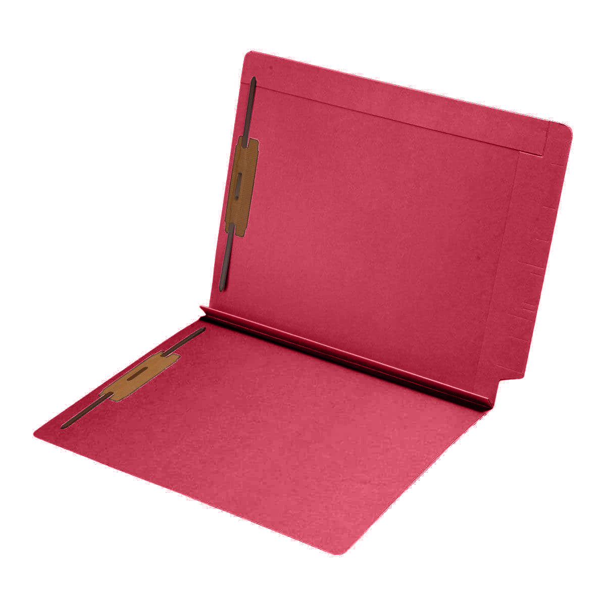 14 pt Color Folders, Reinforced Top and End Tab, Letter Size, Fastener Pos #1 & #3, 1-1/2" Expansion (Box of 50)