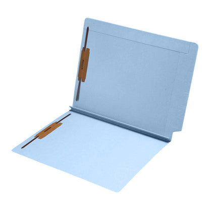 14 pt Color Folders, Reinforced Top and End Tab, Letter Size, Fastener Pos #1 & #3, 1-1/2" Expansion (Box of 50)