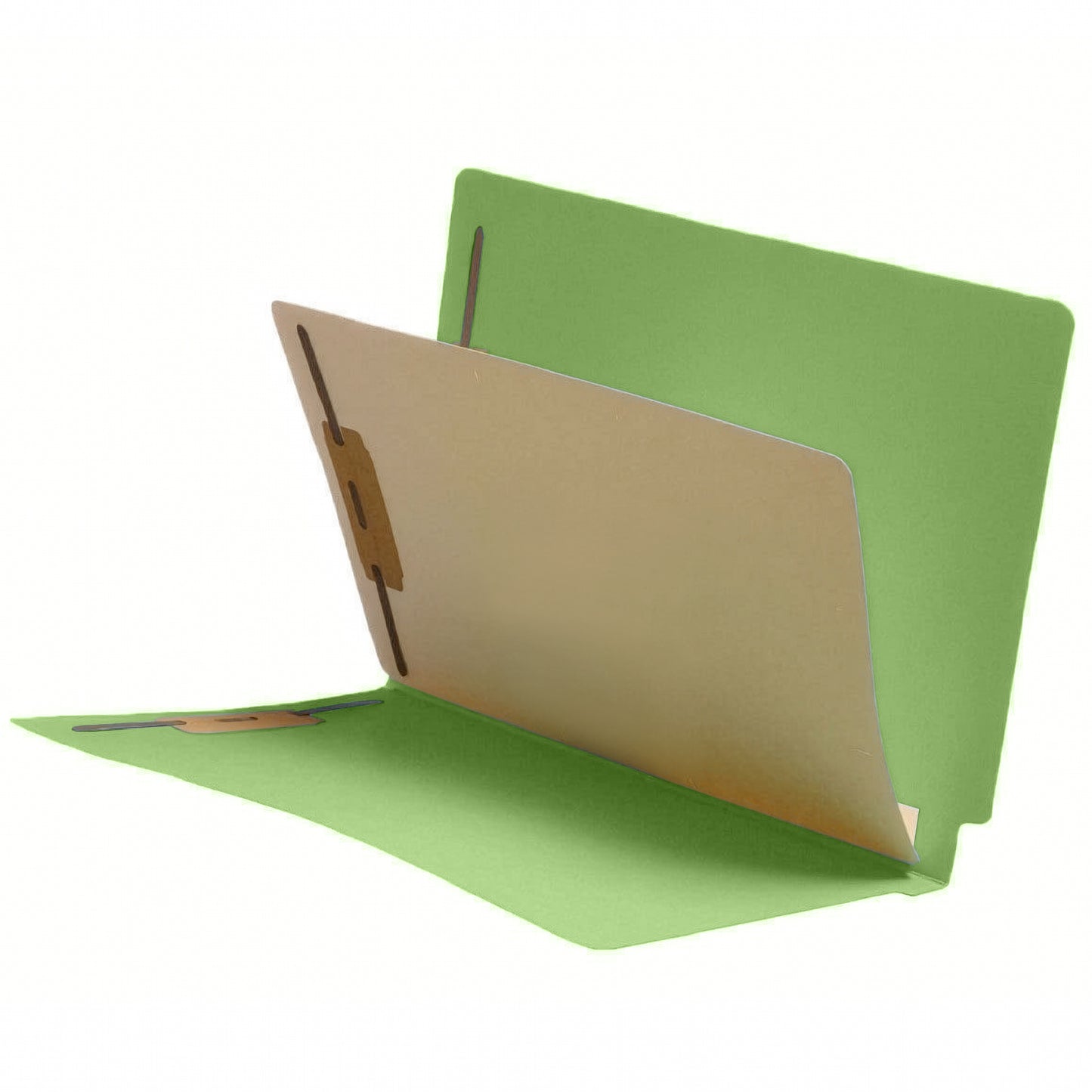 11 Pt. Color Folders, Full Cut End Tab, Letter Size, 1 Divider (Box of 40)