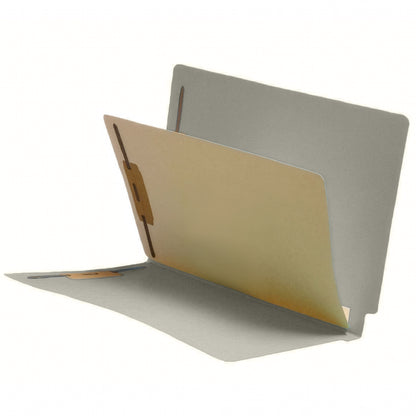 11 Pt. Color Folders, Full Cut End Tab, Letter Size, 1 Divider (Box of 40)