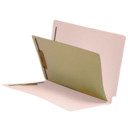 11 Pt. Color Folders, Full Cut End Tab, Letter Size, 1 Divider (Box of 40)