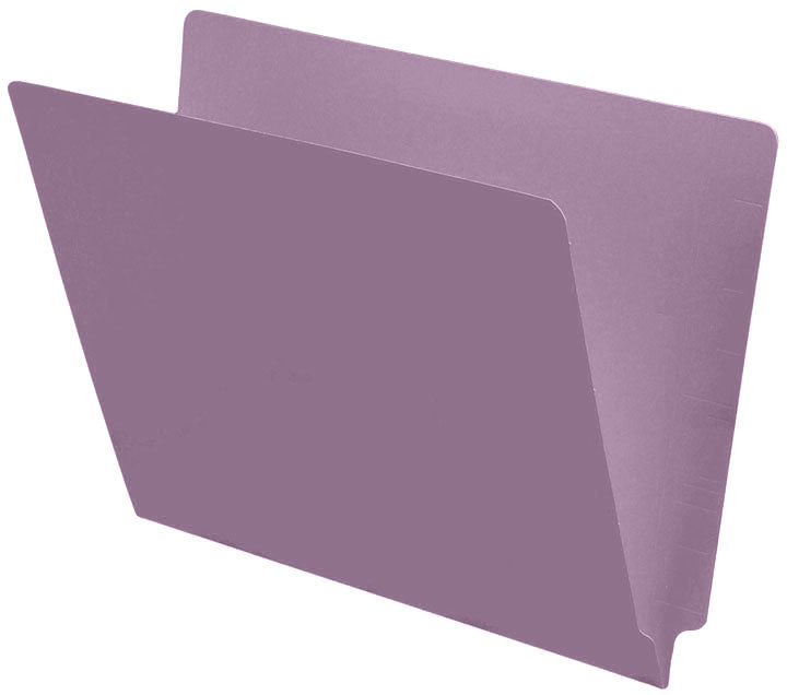 11 pt Color Folders, Full Cut 2-Ply End Tab, Letter Size (Box of 100)
