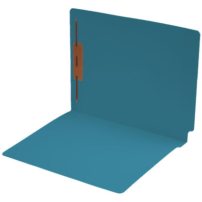 11 pt Color Folders, Full Cut 2-Ply End Tab, Letter Size, Fastener Pos #1 (Box of 50)