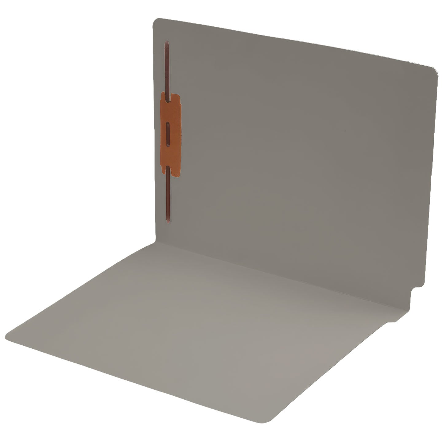 11 pt Color Folders, Full Cut 2-Ply End Tab, Letter Size, Fastener Pos #1 (Box of 50)