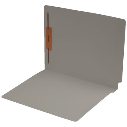 11 pt Color Folders, Full Cut 2-Ply End Tab, Letter Size, Fastener Pos #1 (Box of 50)