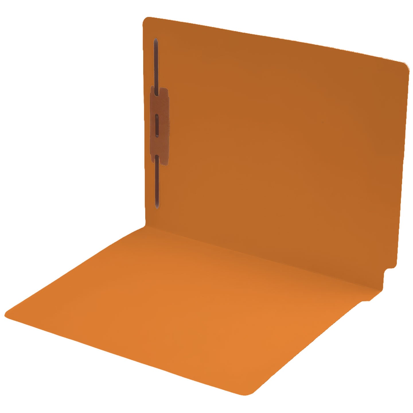 11 pt Color Folders, Full Cut 2-Ply End Tab, Letter Size, Fastener Pos #1 (Box of 50)