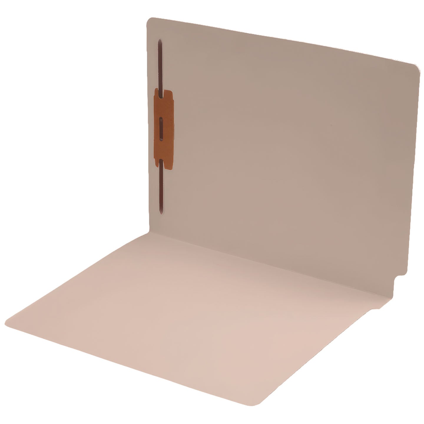 11 pt Color Folders, Full Cut 2-Ply End Tab, Letter Size, Fastener Pos #1 (Box of 50)