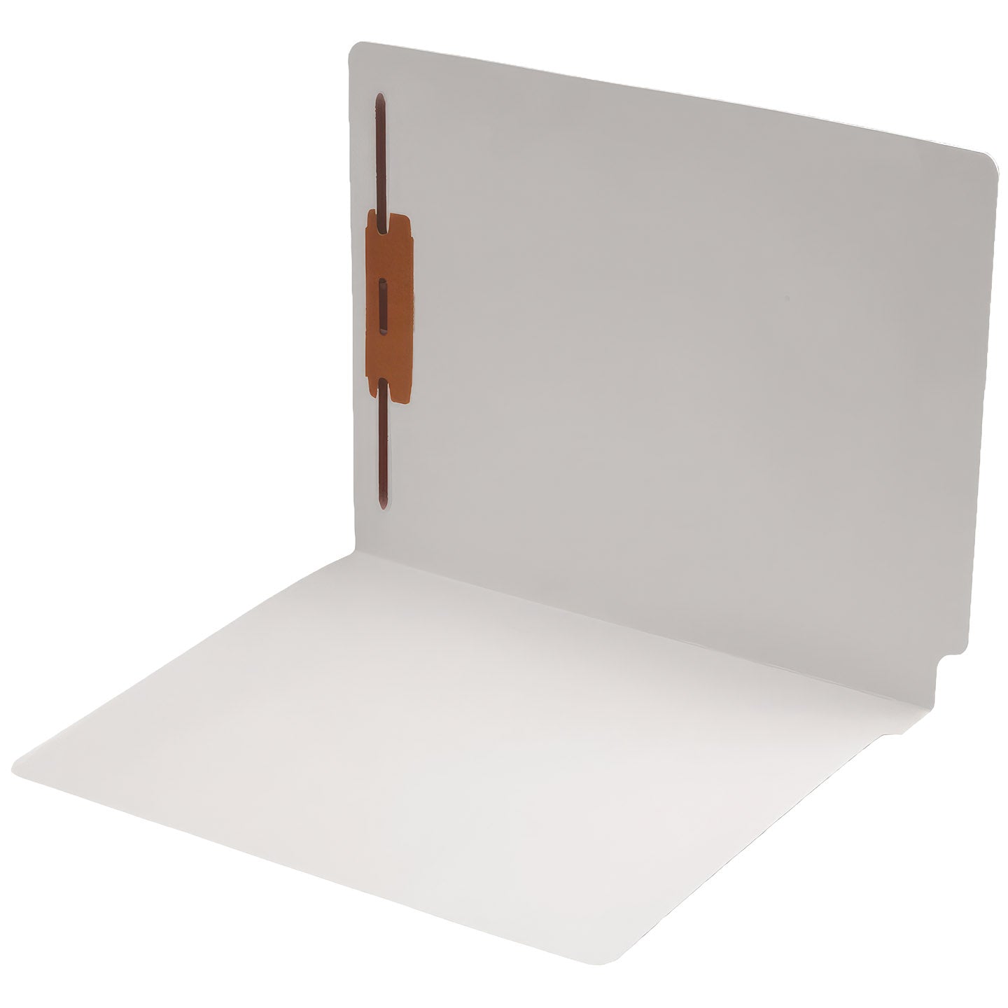 11 pt Color Folders, Full Cut 2-Ply End Tab, Letter Size, Fastener Pos #1 (Box of 50)