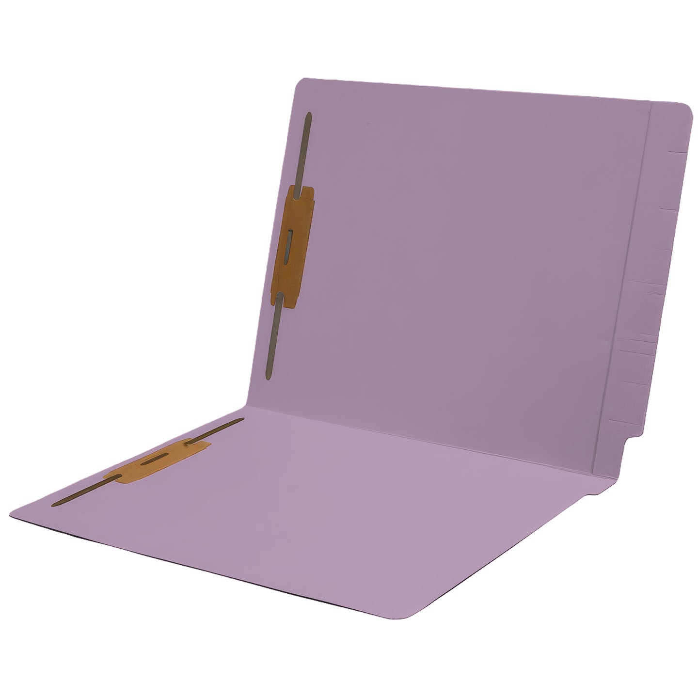 11 pt Color Folders, Full Cut 2-Ply End Tab, Letter Size, Fastener Pos #1 & #3 (Box of 50)