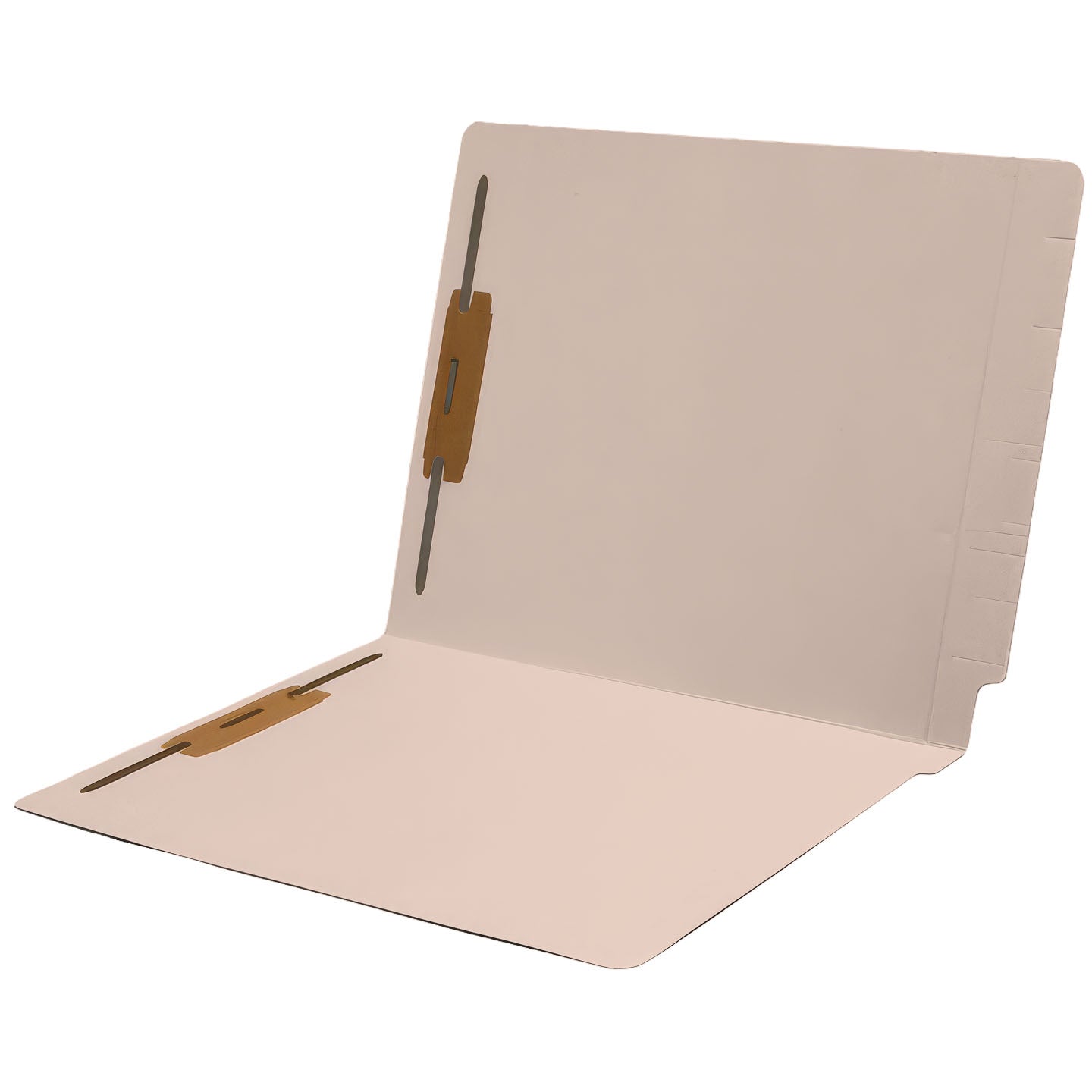 11 pt Color Folders, Full Cut 2-Ply End Tab, Letter Size, Fastener Pos #1 & #3 (Box of 50)