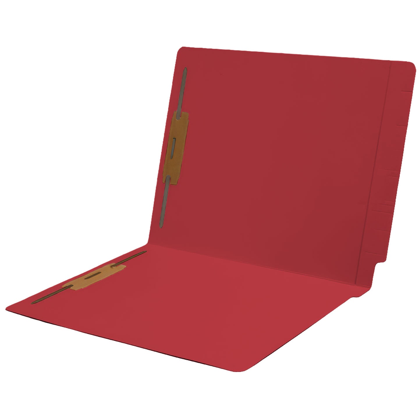 11 pt Color Folders, Full Cut 2-Ply End Tab, Letter Size, Fastener Pos #1 & #3 (Box of 50)
