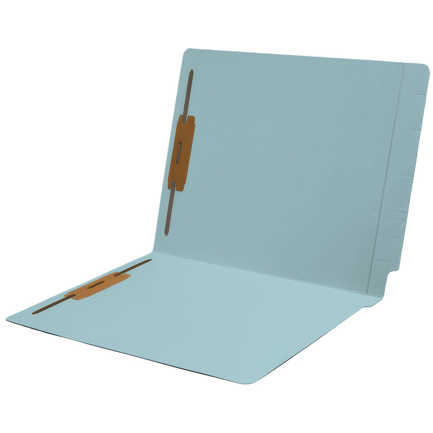 11 pt Color Folders, Full Cut 2-Ply End Tab, Letter Size, Fastener Pos #1 & #3 (Box of 50)