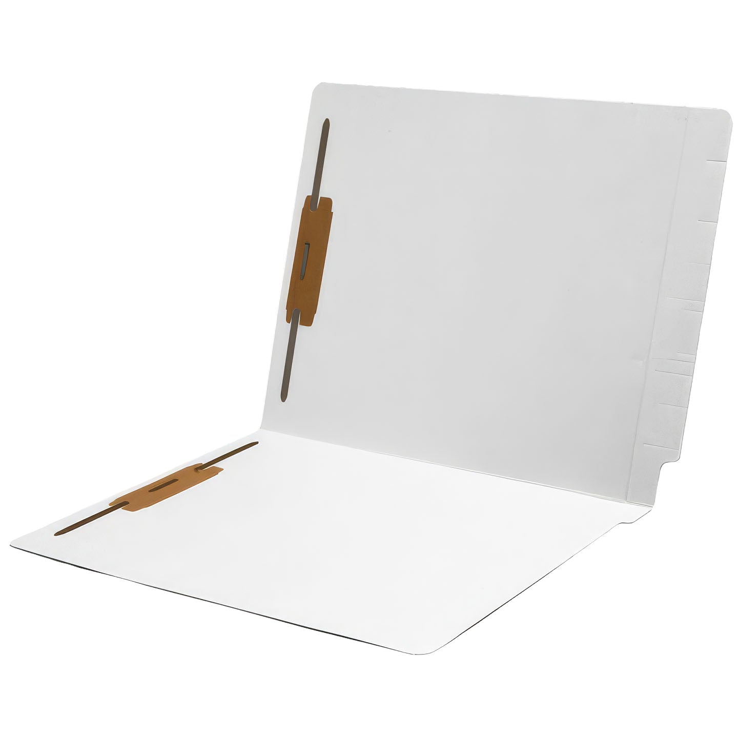 11 pt Color Folders, Full Cut 2-Ply End Tab, Letter Size, Fastener Pos #1 & #3 (Box of 50)
