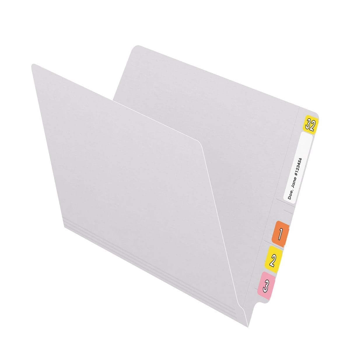 14 pt Color Folders, Full Cut 2-Ply End Tab, Letter Size (Box of 50)