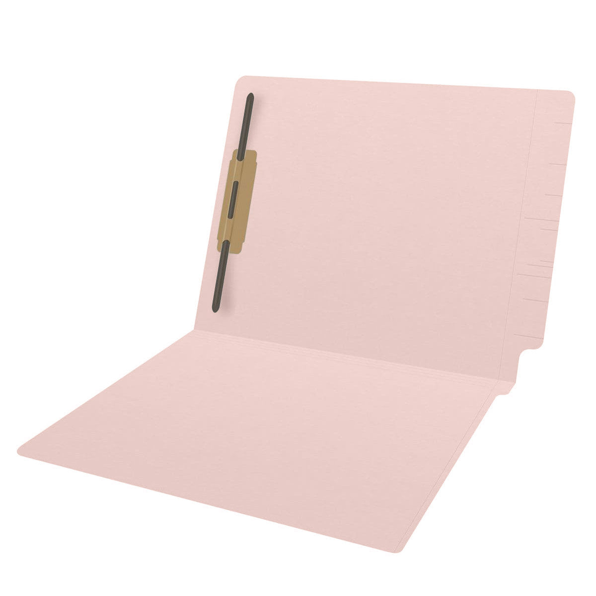 14 pt Color Folders, Full Cut 2-Ply End Tab, Letter Size, Fastener Pos #1 (Box of 50)