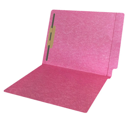 14 pt Color Folders, Full Cut 2-Ply End Tab, Letter Size, Fastener Pos #1 (Box of 50)