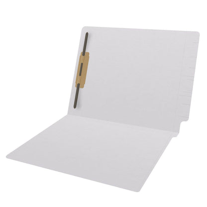 14 pt Color Folders, Full Cut 2-Ply End Tab, Letter Size, Fastener Pos #1 (Box of 50)