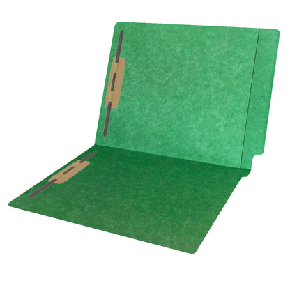 14 pt Color Folders, Full Cut 2-Ply End Tab, Letter Size, Fastener Pos #1 & #3 (Box of 50)