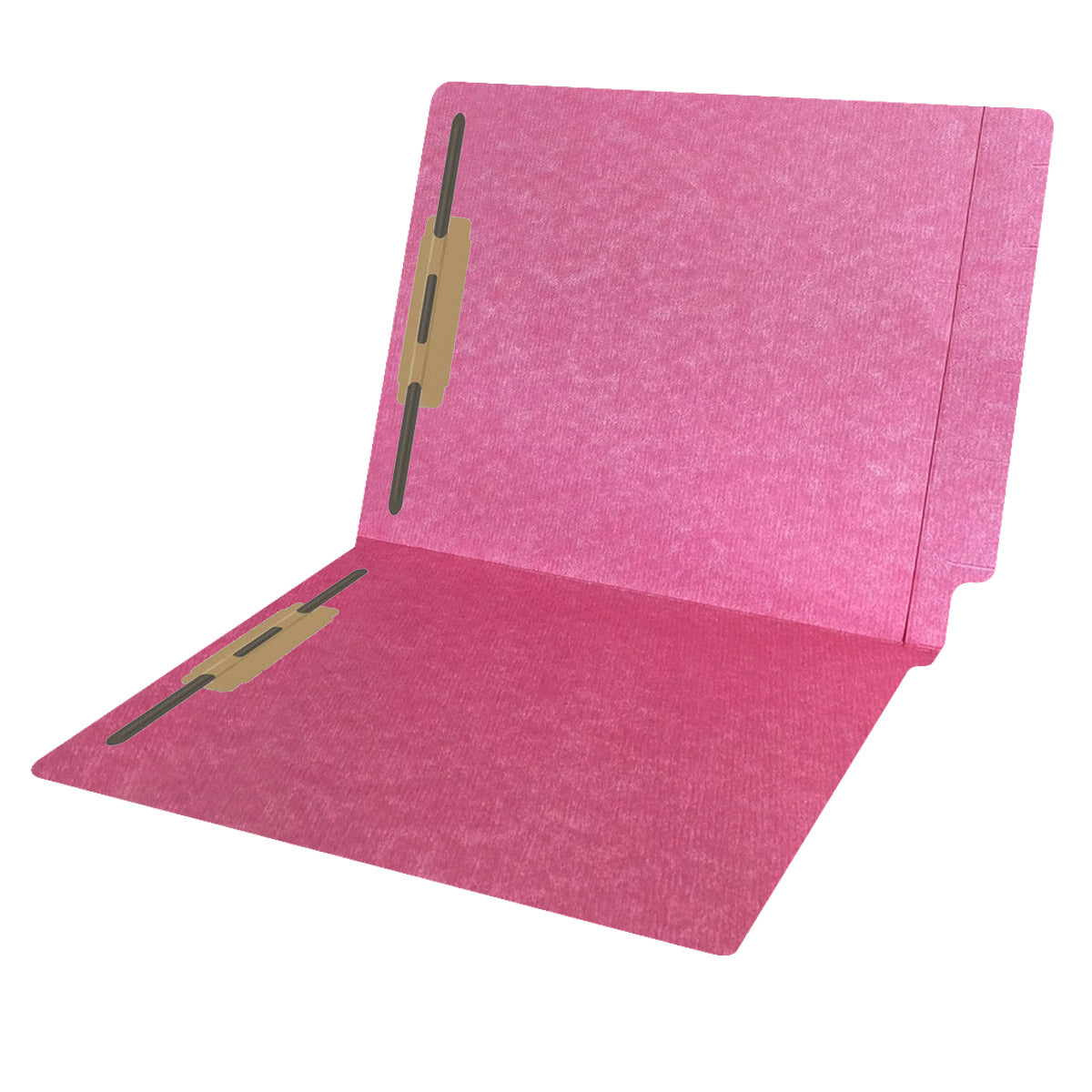 14 pt Color Folders, Full Cut 2-Ply End Tab, Letter Size, Fastener Pos #1 & #3 (Box of 50)