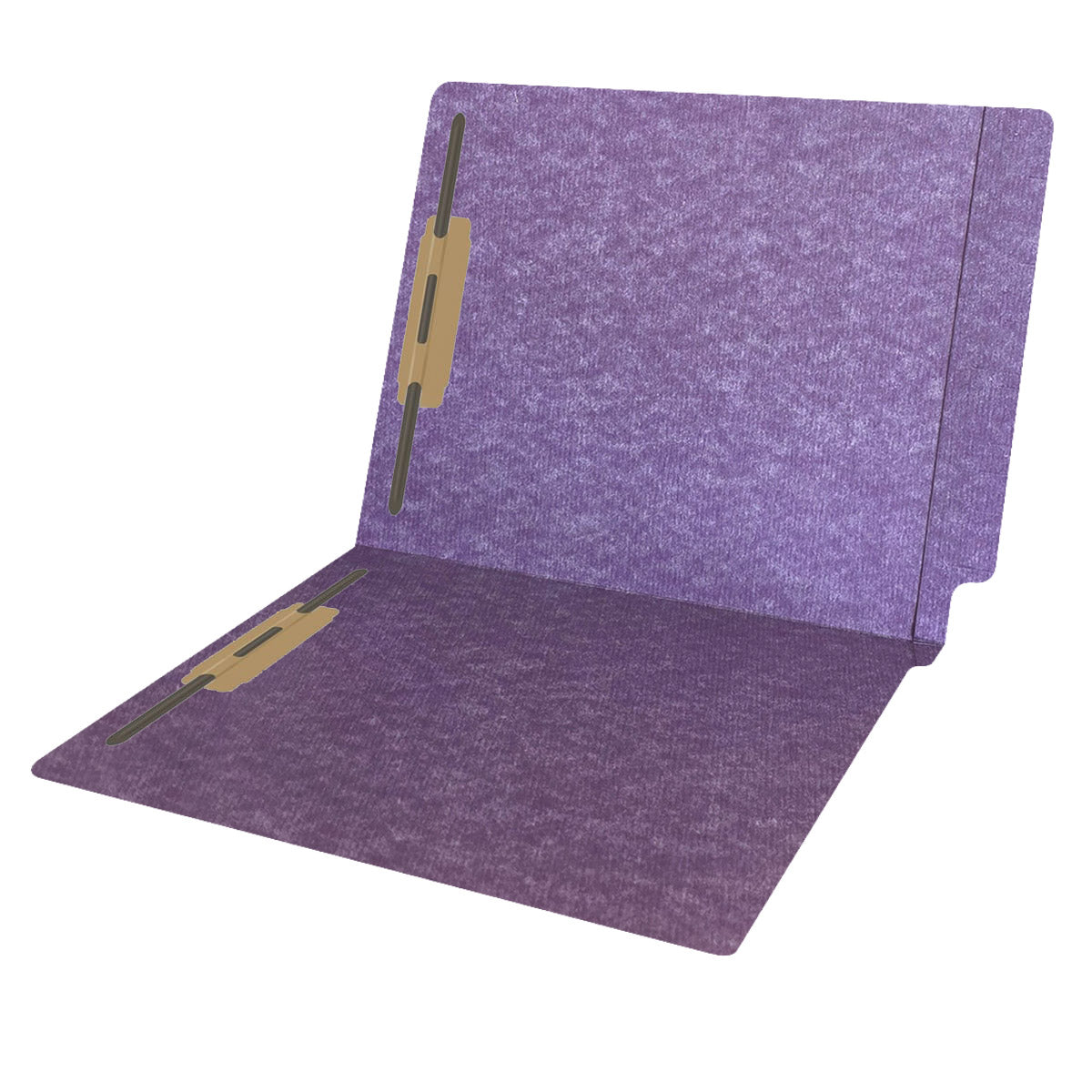 14 pt Color Folders, Full Cut 2-Ply End Tab, Letter Size, Fastener Pos #1 & #3 (Box of 50)