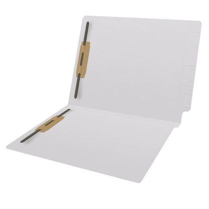 14 pt Color Folders, Full Cut 2-Ply End Tab, Letter Size, Fastener Pos #1 & #3 (Box of 50)