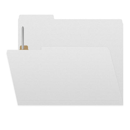 11 PT Color Folders, 1/3 Cut Top Tab - Assorted, 2″ Bonded Fastener on Inside Front and Back, Letter Size (Box of 50)