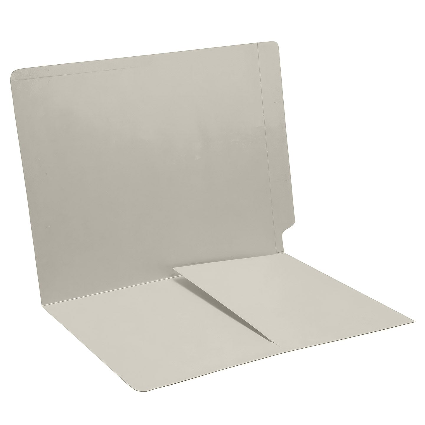 11 pt Color Folders, Full Cut End Tab, Letter Size, 1/2 Pocket Inside Front (Box of 50)