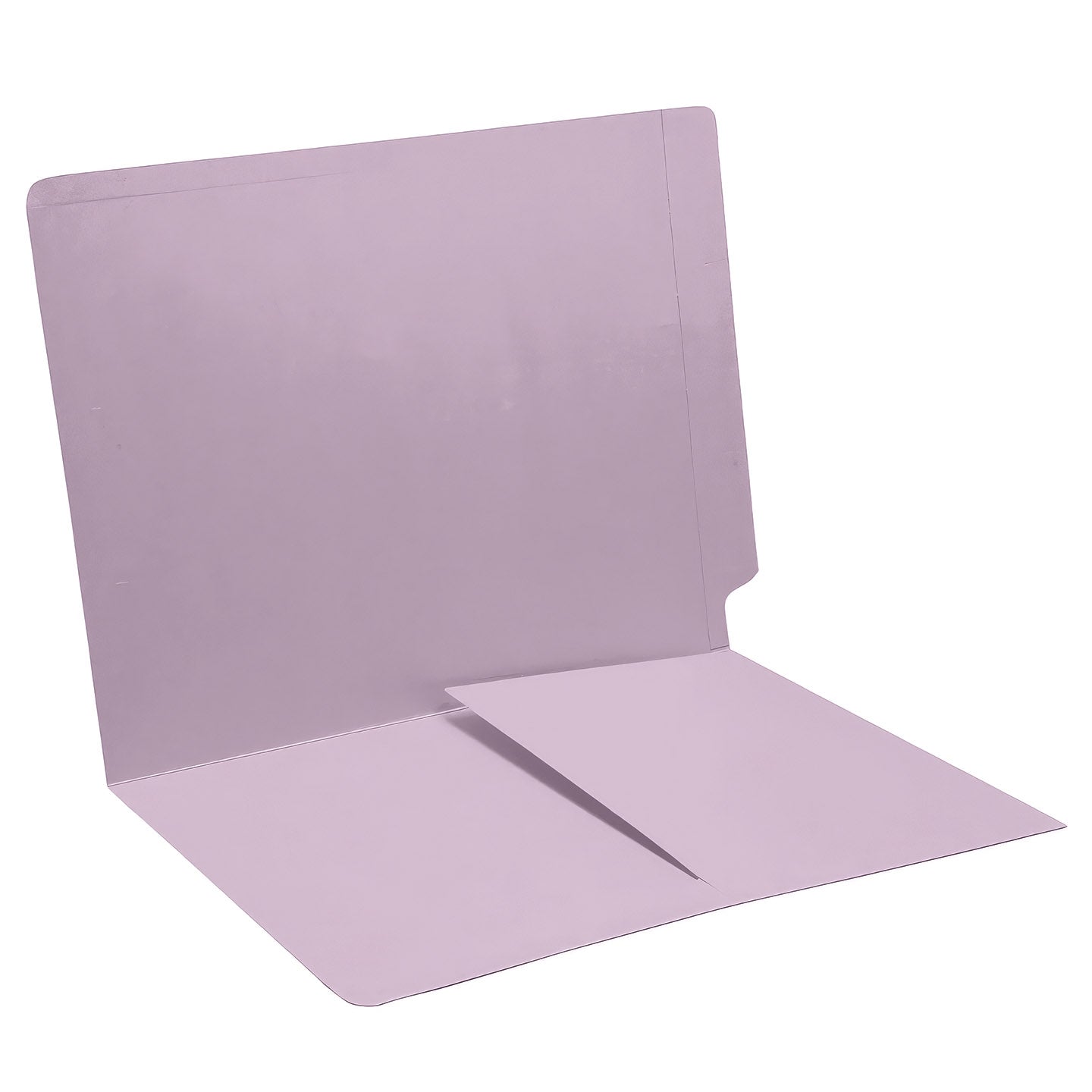 14 pt Color Folders, Full Cut End Tab, Letter Size, 1/2 Pocket Inside Front (Box of 50)