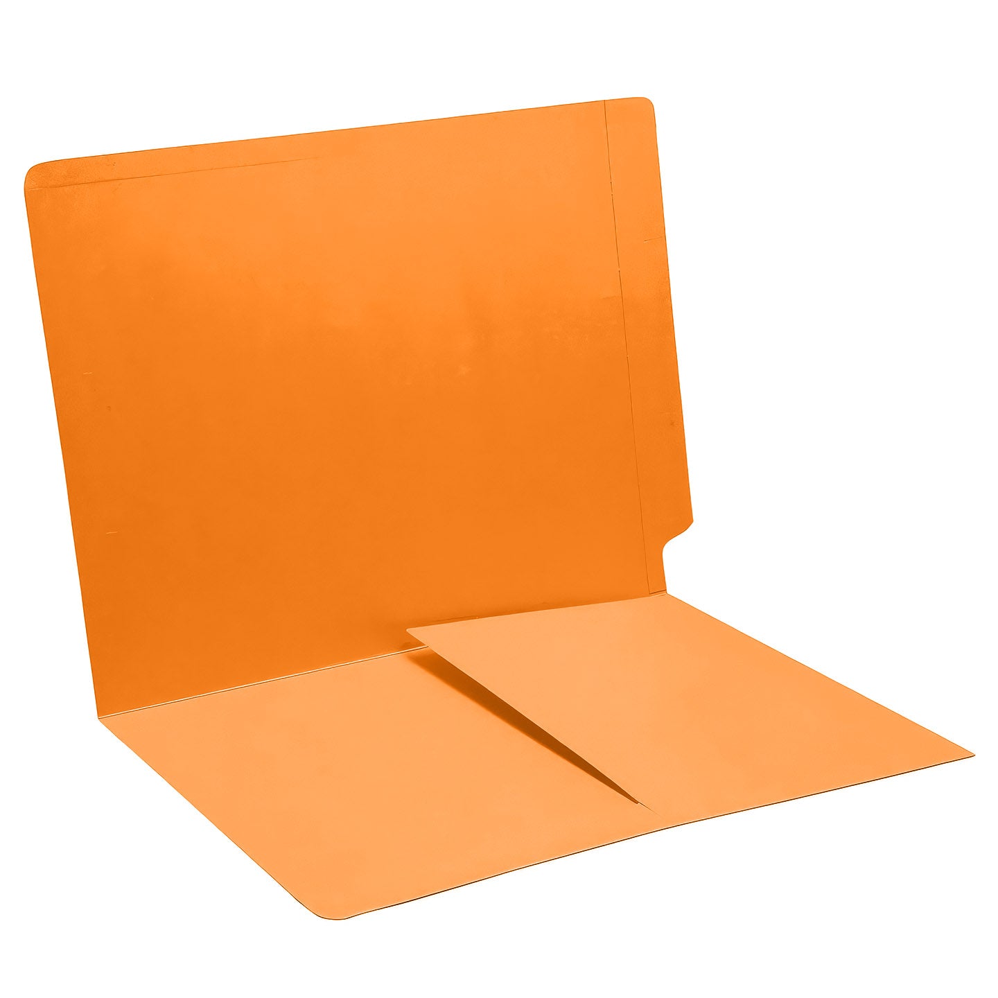 14 pt Color Folders, Full Cut End Tab, Letter Size, 1/2 Pocket Inside Front (Box of 50)